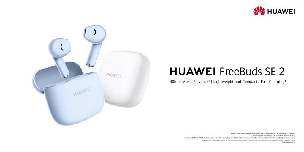 بتصميم خفيف وشحن سريع.. إليك سماعات HUAWEI FreeBuds SE 2 المطلقة حديثاً في مصر