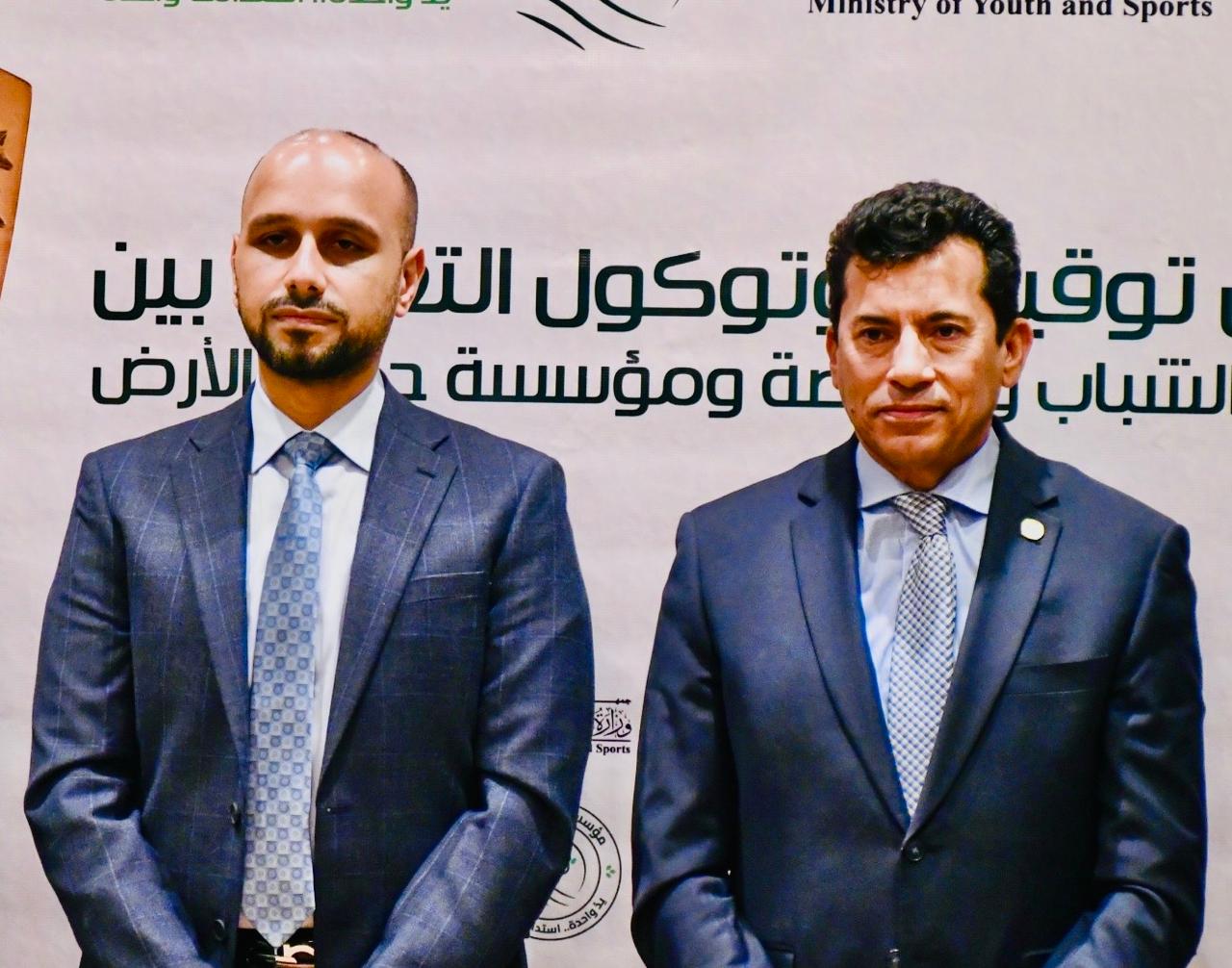 وزير الشباب والرياضة يطلق “كيان شبابي باسم حماة الأرض” لتحقيق التنمية المستدامة بقيادة الدكتور محمد زيادة