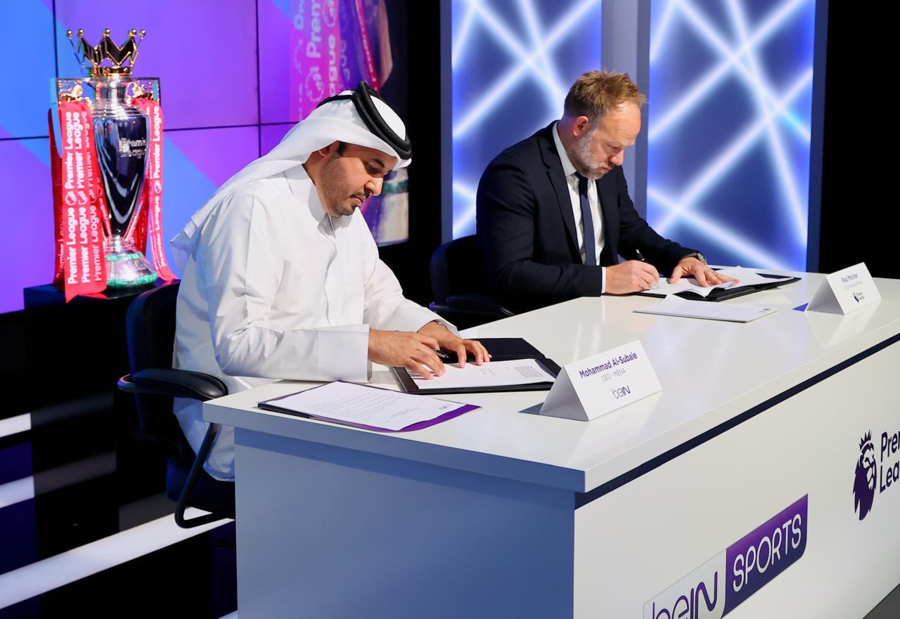 مجموعة beIN الإعلامية تجدد حقوق البث الحصري للدوري الإنجليزي الممتاز في منطقة الشرق الأوسط وشمال أفريقيا حتى عام 2028