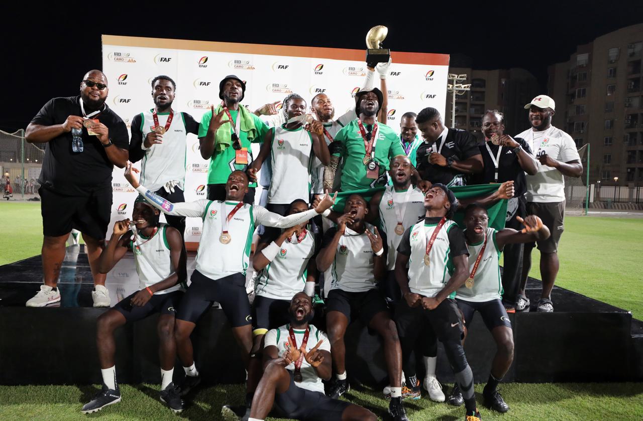 نيجيريا تحقق إنجازا مزدوجا تاريخيا وتتوج بأول ألقاب بطولةأفريقيا لكرة قدم العلم للرجال والسيدات