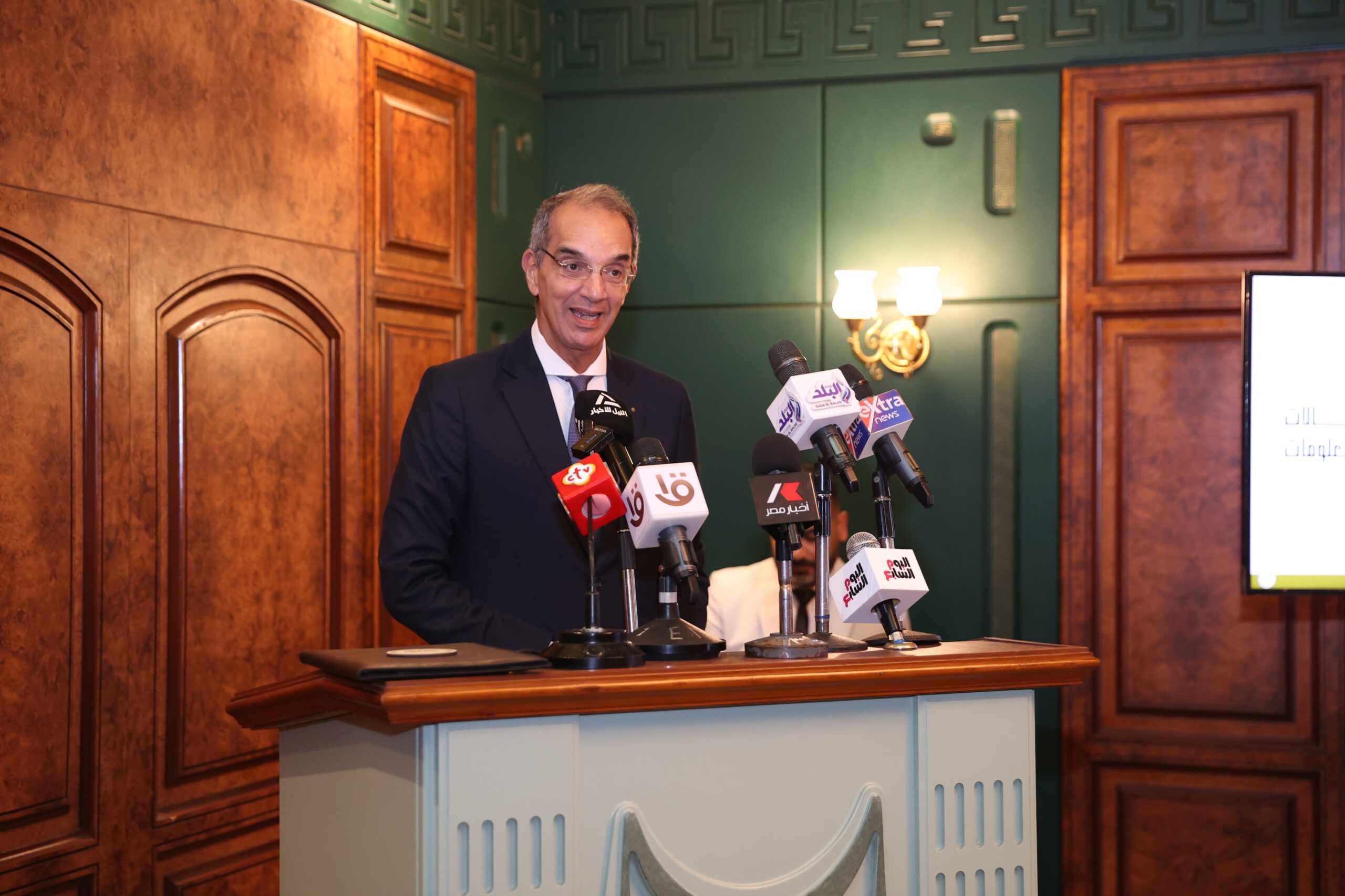 وزيرا الاتصالات والعدل يطلقان منظومة التقاضى عن بُعد فى الدعاوى الجنائية